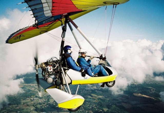 Paseo aéreo en ULM biplaza 